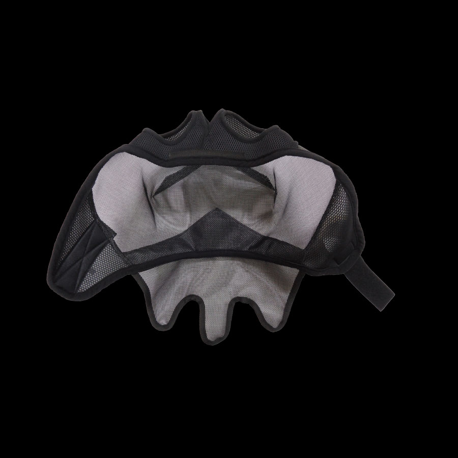 3D-Mesh-Fliegenmaske ohne Ohr mit Nase